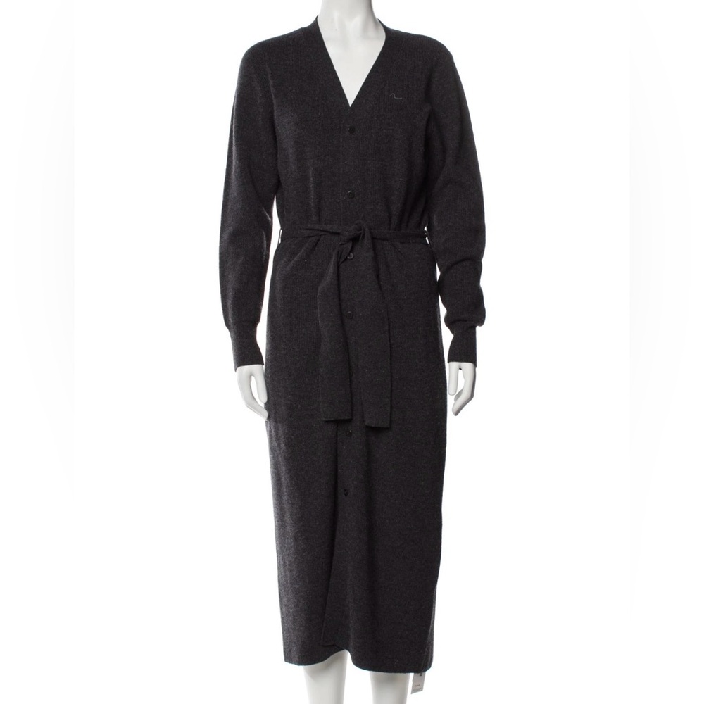 Sandro Women’s Size 38 Medium Grey
Wool Cashmere Blend Cardigan Duster
Long VGUC